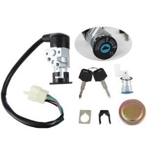 SWITCH INTERRUPTOR DE ENCENDIDO C/JUEGO DE LLAVES TAPON DE GASOLINA 12 VCC / SWI-107