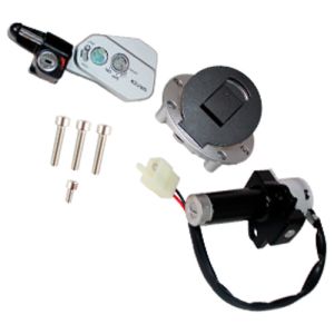 SWITCH INTERRUPTOR DE ENCENDIDO C/JUEGO DE LLAVES TAPON DE GASOLINA Y SEGURO DE ASIENTO 12 VCC / SWI-117