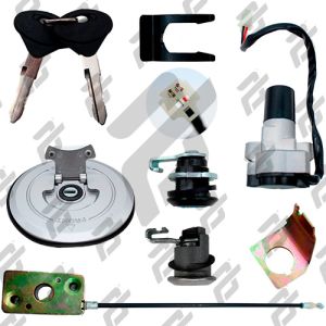 SWITCH INTERRUPTOR DE ENCENDIDO C/JUEGO DE LLAVES TAPON DE GASOLINA Y SEGURO DE ASIENTO 12 Vcc / SWI-124