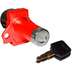 SWITCH INTERRUPTOR DE ENCENDIDO ROJO C/ JUEGO DE LLAVES 12 Vcc / SWI-A016