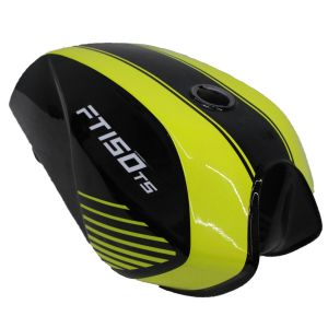 TANQUE DE GASOLINA NEGRO-AMARILLO / TAG-034