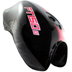 TANQUE DE GASOLINA NEGRO / ROJO / TAG-038