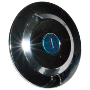 TAPON TANQUE DE GASOLINA CROMADO CON JUEGO DE LLAVES / TAP-018