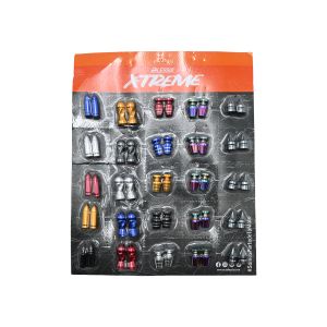SET RACING COLOR  TAPON DE VALVULAS / TPV-040