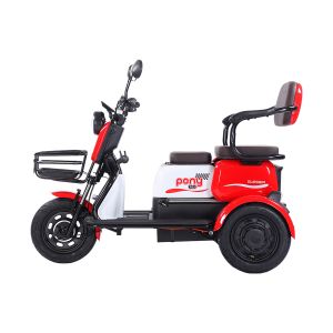 PONY VELOCIPEDO ELECTRICO ALESSIA MOTOR 500W BAT: 60V/20Ah COLOR ROJO / TRI-P03RO-6020